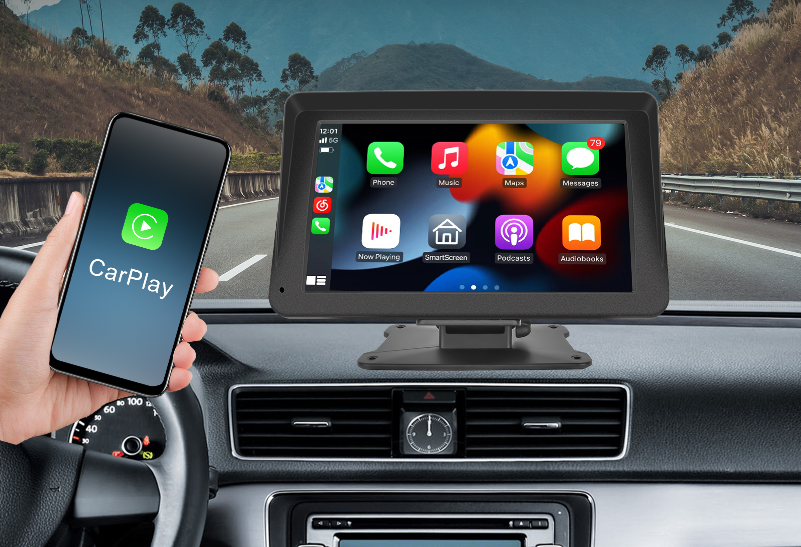 CarPlayConnect - Apple et Android CarPlay pour toutes les voitures - Nouveau Tech