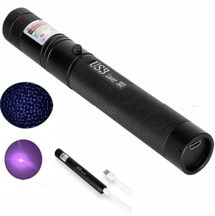 Laserpointer rechargeable 303 - Haute performance - Nouveau Tech - Laser visible USB - Idéal pour les présentations